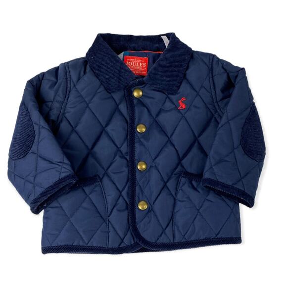 Joules Quilted Baby Jacket - Picture 1 of 5